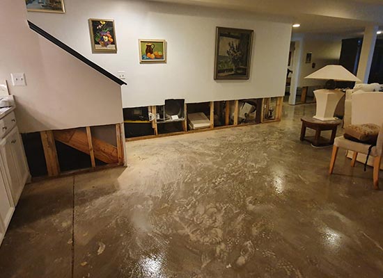 water damage